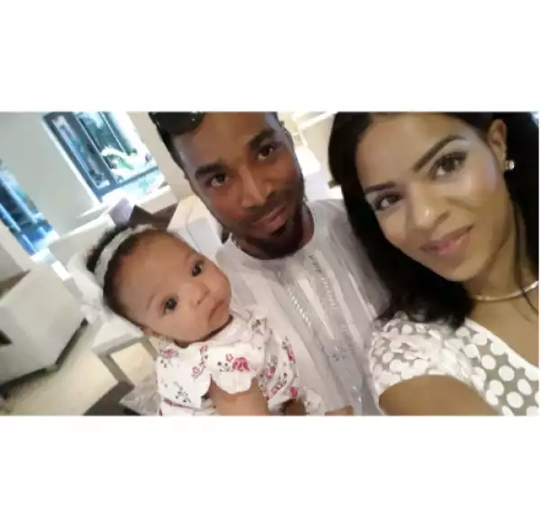 Former video vixen and Nollywood actress Venita Akpofure took to her Instagram to wish her husband, Terna a happy wedding anniversary.